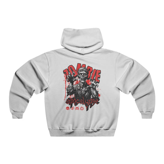 Unisex Men’s Hooded Sweatshirt - Zombie
