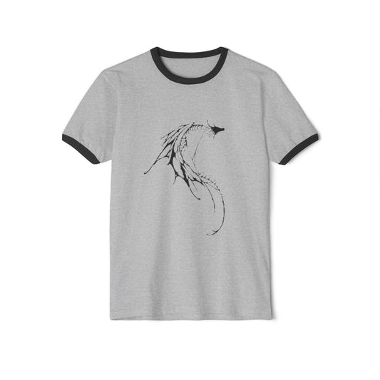 Unisex Cotton Tee - Mystical Dragon
