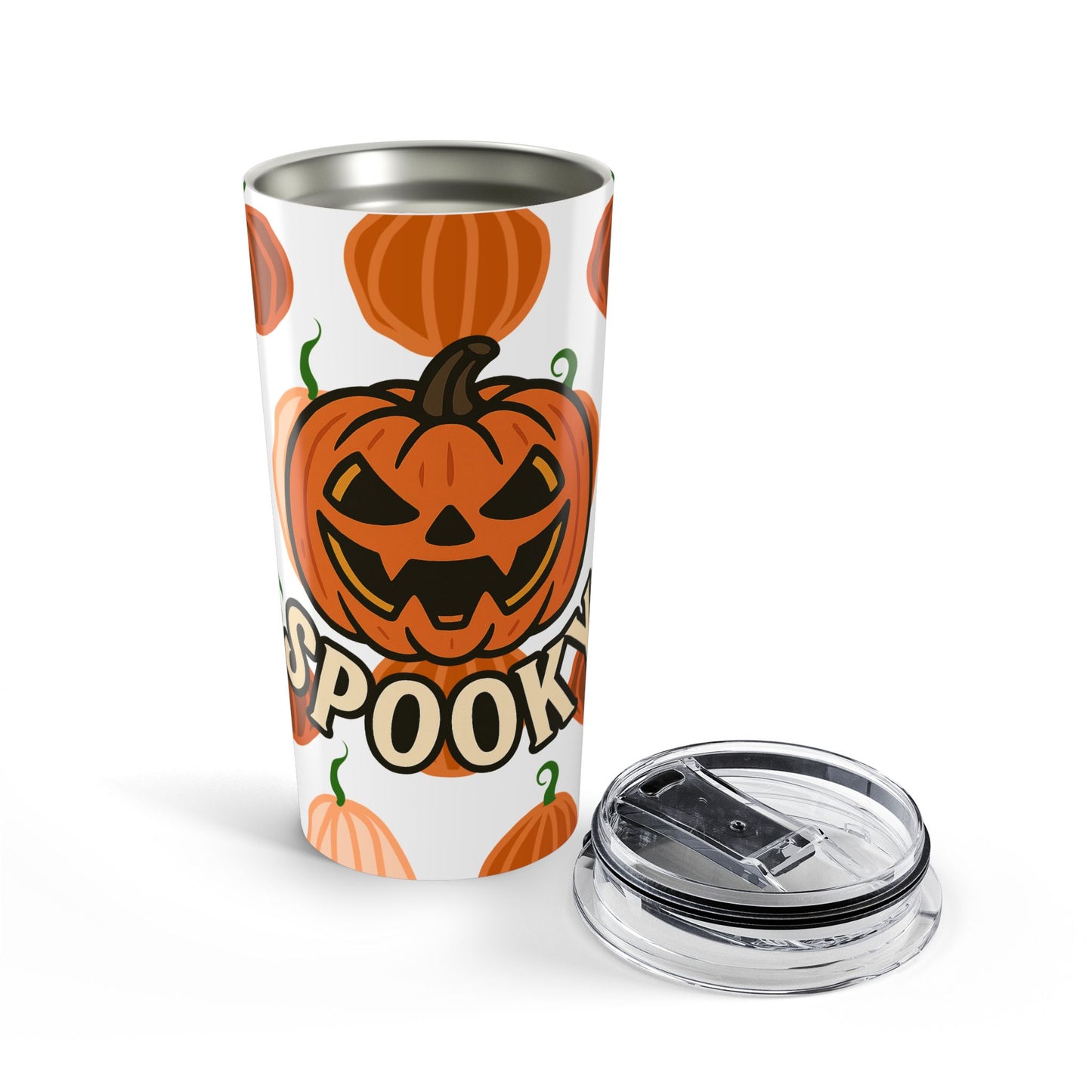Spooky Ember Tumbler – Spooky Pumpkin Tumbler 20oz
