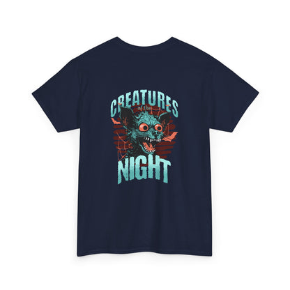 Unisex Heavy Cotton Tee - Night Creatures
