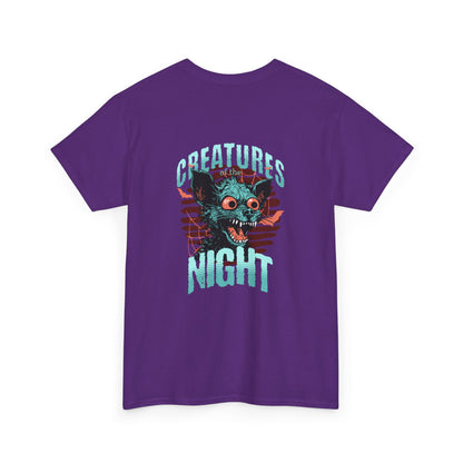 Unisex Heavy Cotton Tee - Night Creatures