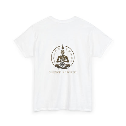 Silence Is Sacred Tee – Unisex Heavy Cotton T-Shirt