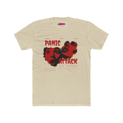 Unisex Cotton Crew Tee - Panic Attack