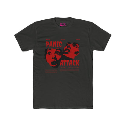 Unisex Cotton Crew Tee - Panic Attack