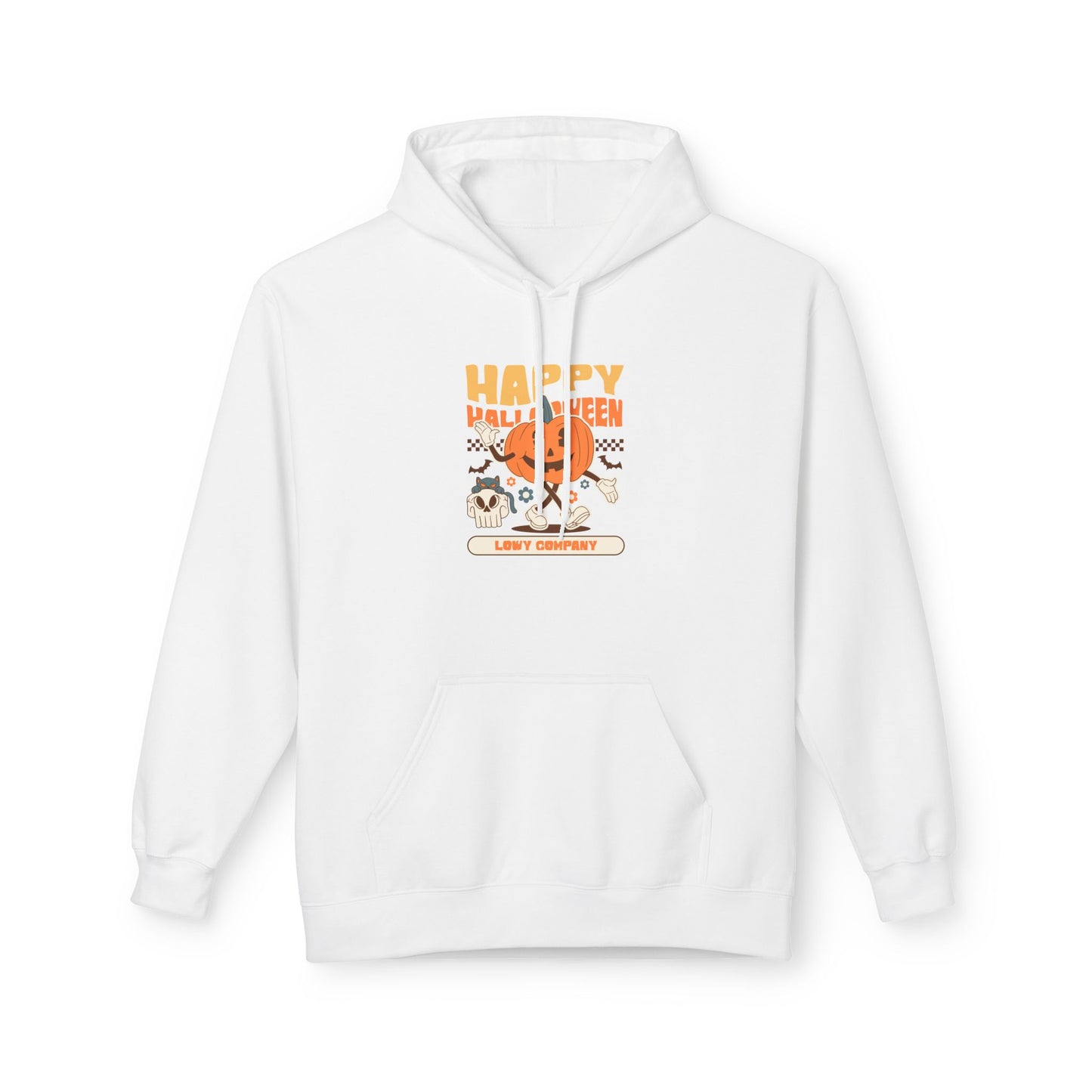 Unisex Fleece Hoodie - Happy Halloween