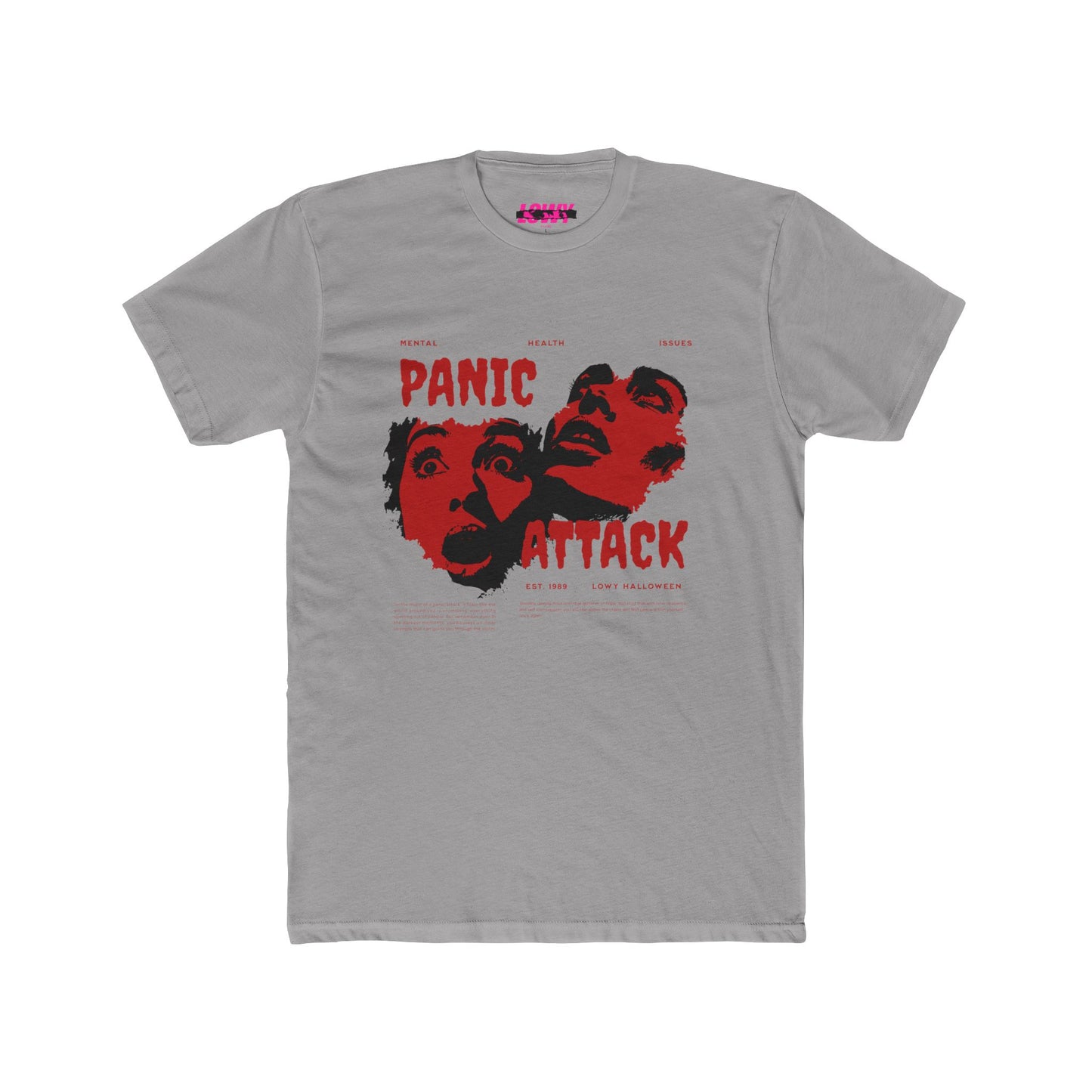Unisex Cotton Crew Tee - Panic Attack