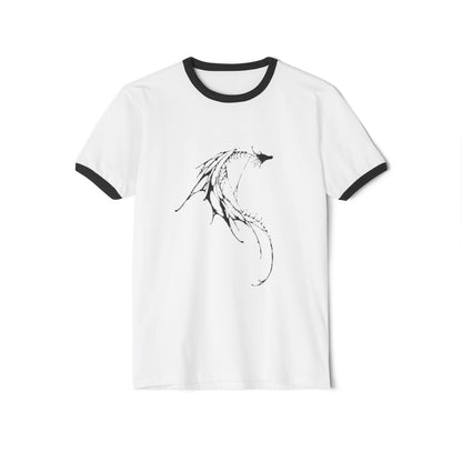 Unisex Cotton Tee - Mystical Dragon
