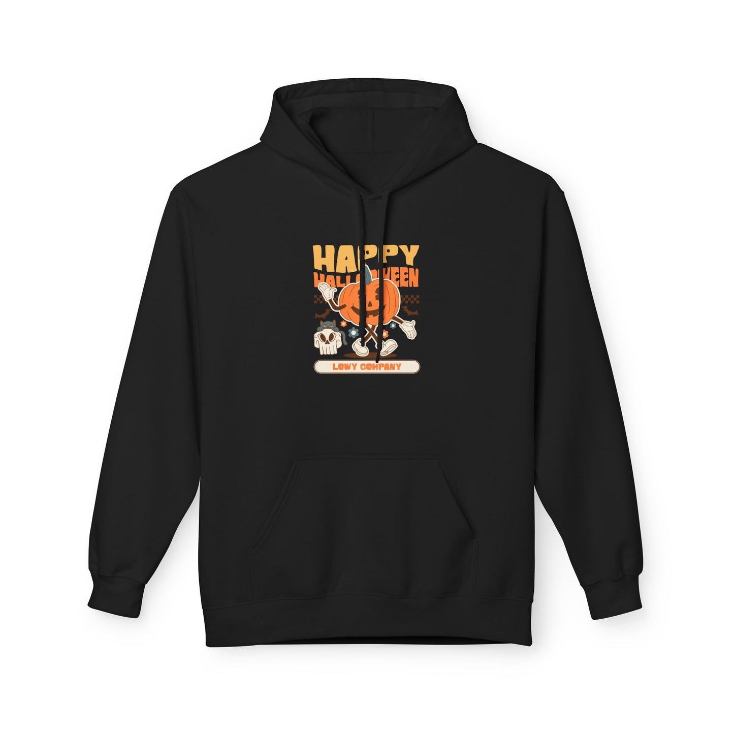 Unisex Fleece Hoodie - Happy Halloween