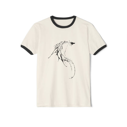 Unisex Cotton Tee - Mystical Dragon