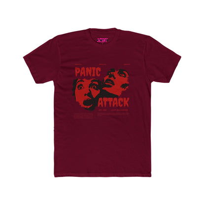 Unisex Cotton Crew Tee - Panic Attack