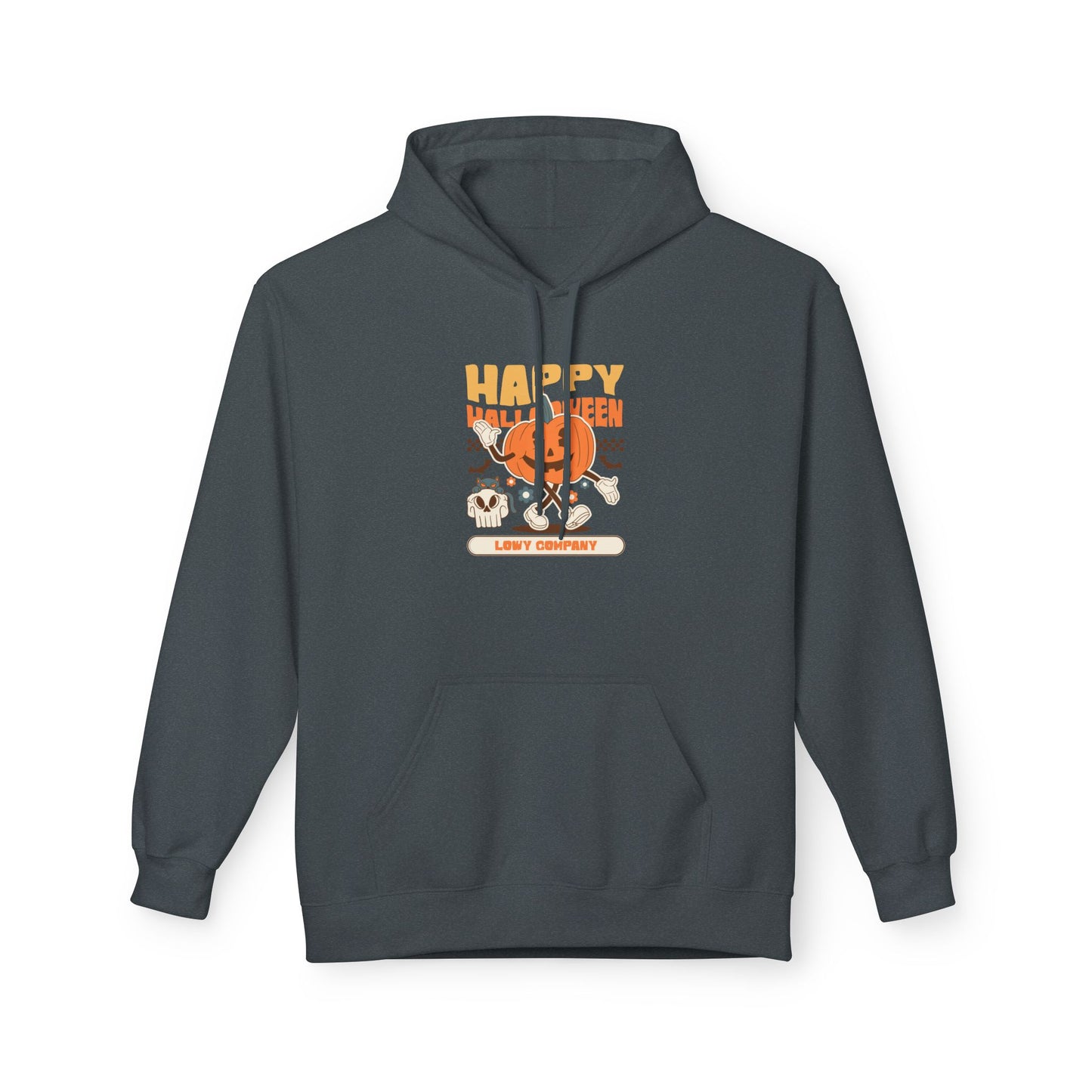 Unisex Fleece Hoodie - Happy Halloween