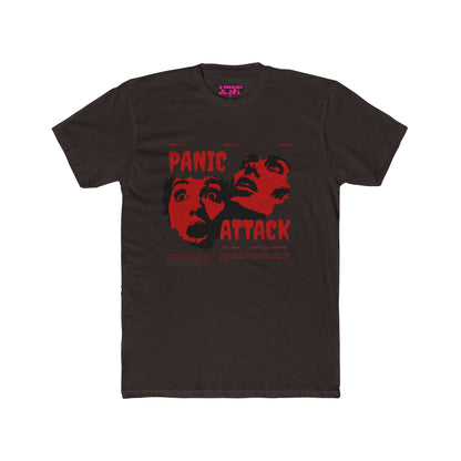 Unisex Cotton Crew Tee - Panic Attack