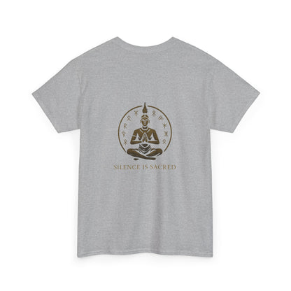 Silence Is Sacred Tee – Unisex Heavy Cotton T-Shirt