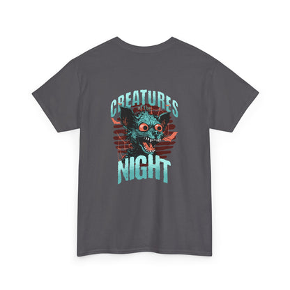 Unisex Heavy Cotton Tee - Night Creatures