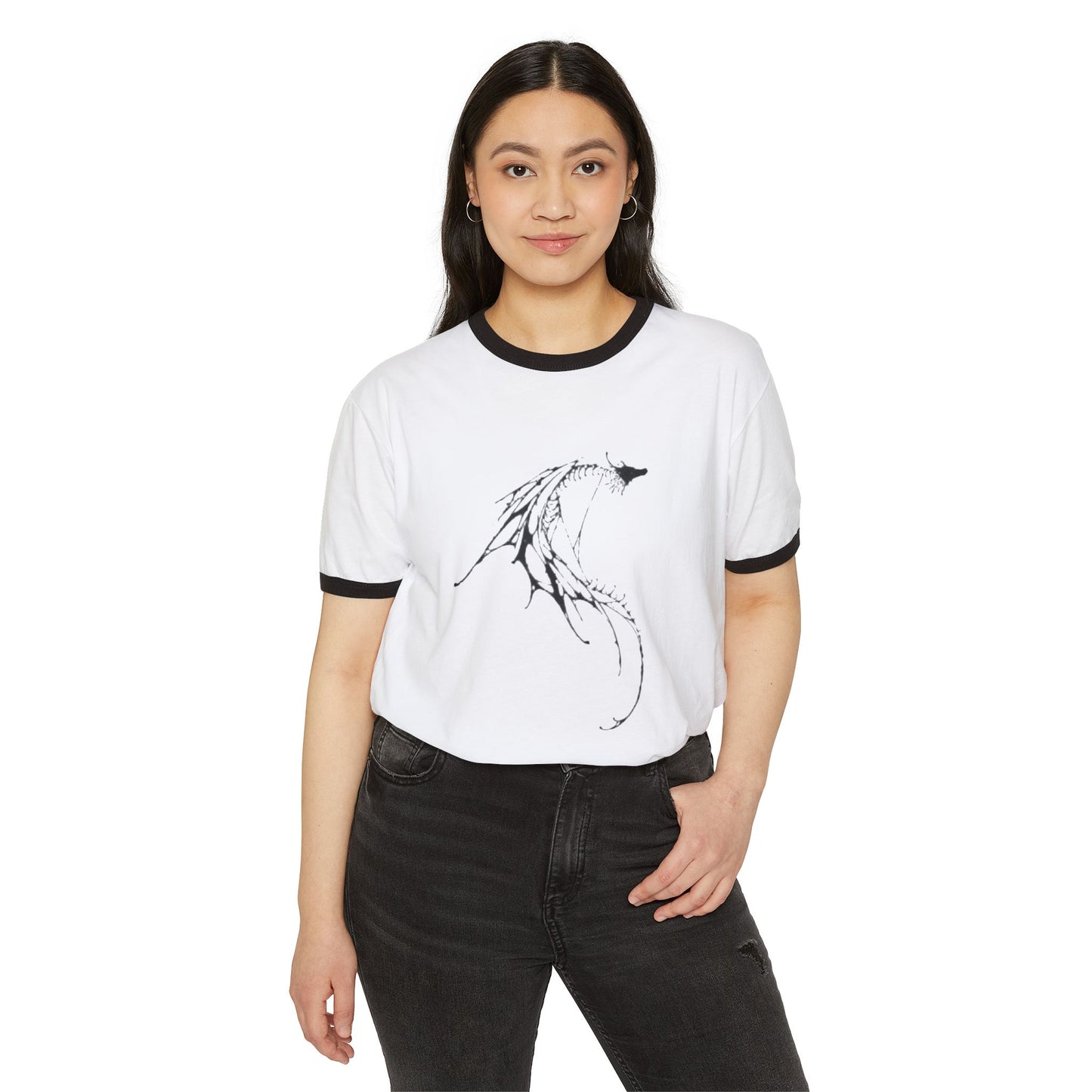 Unisex Cotton Tee - Mystical Dragon