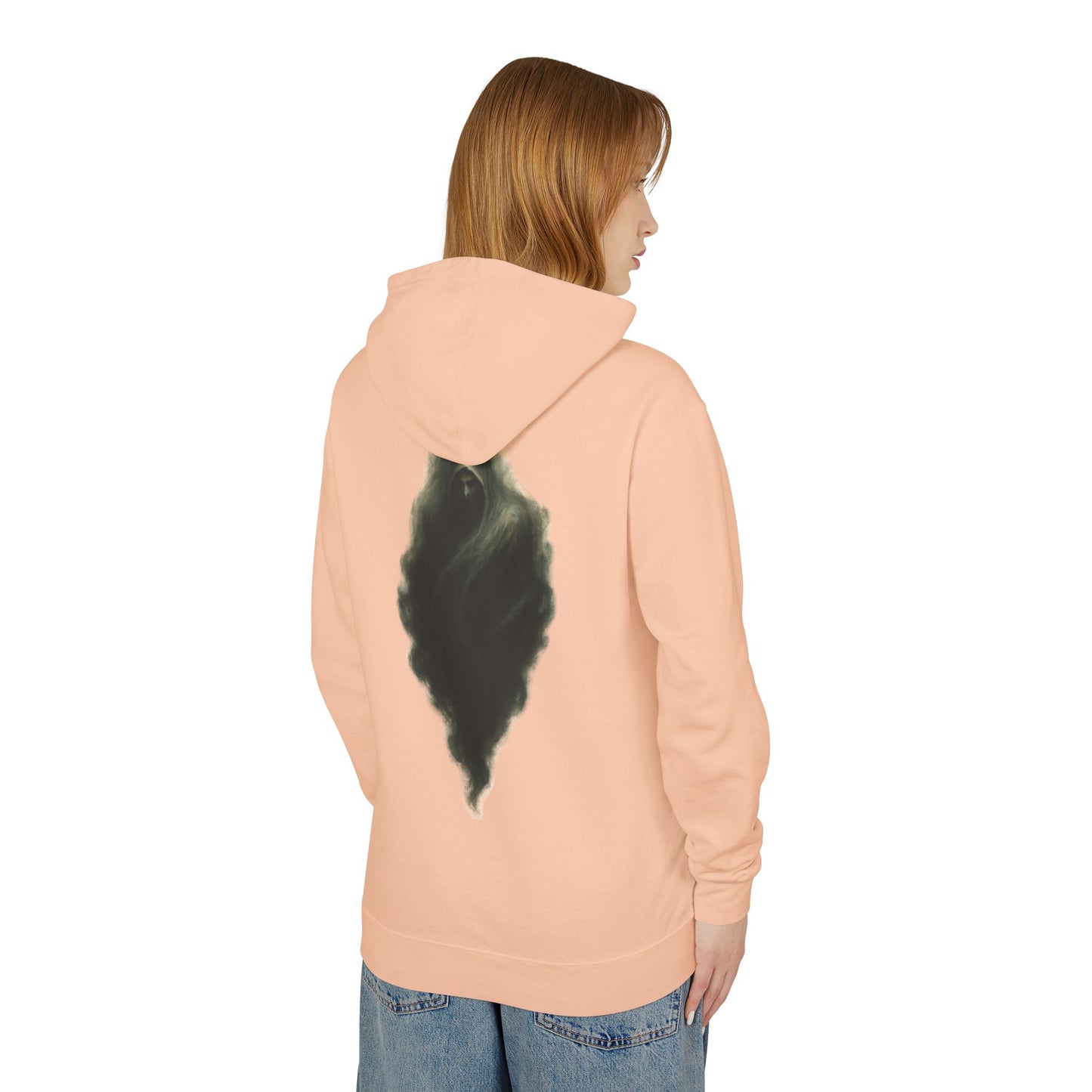 Unisex Lightweight Hooded Sweatshirt with Artistic Design - Cozy Layer, Perfect for Casual Wear, Gift for Friends, Unisex Comfort, [...]