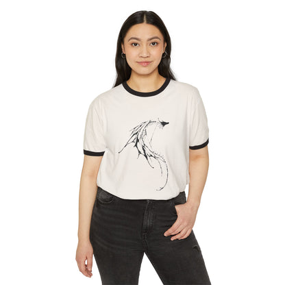 Unisex Cotton Tee - Mystical Dragon