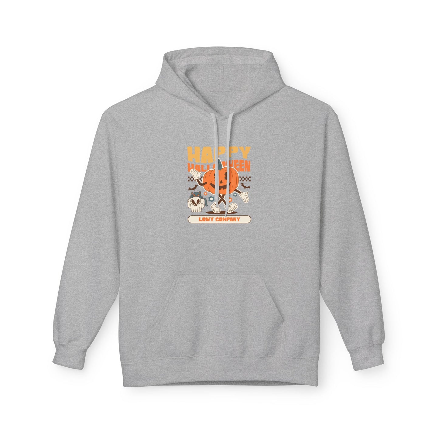 Unisex Fleece Hoodie - Happy Halloween