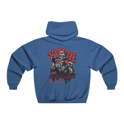 Unisex Men’s Hooded Sweatshirt -  Zombie