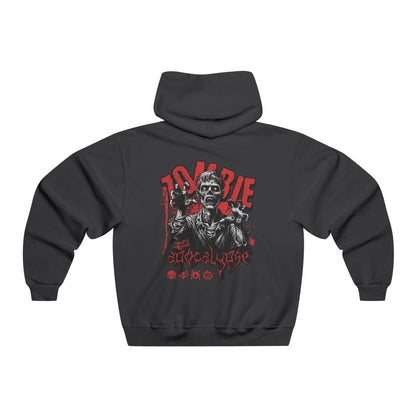 Unisex Men’s Hooded Sweatshirt -  Zombie