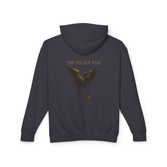 The Fallen Rise Hoodie – Unisex Lightweight Hooded Sweatshirt