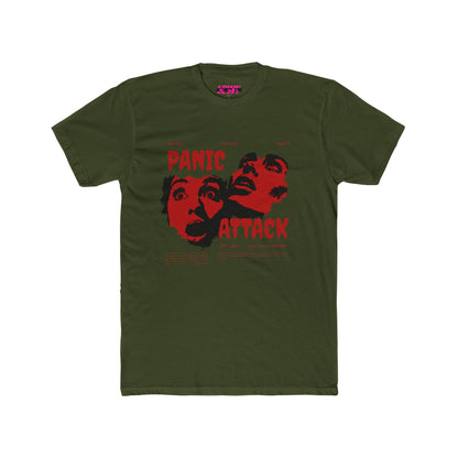 Unisex Cotton Crew Tee - Panic Attack