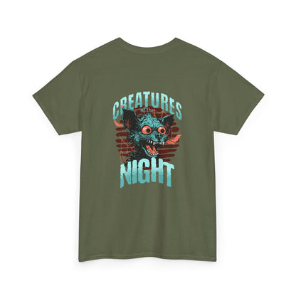Unisex Heavy Cotton Tee - Night Creatures