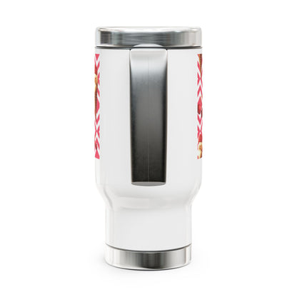 Cherry Swirl Travel Mug – Mug Stainless Steel 14oz