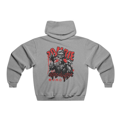 Unisex Men’s Hooded Sweatshirt -  Zombie