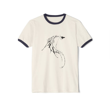 Unisex Cotton Tee - Mystical Dragon