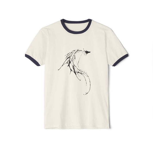 Unisex Cotton Tee - Mystical Dragon