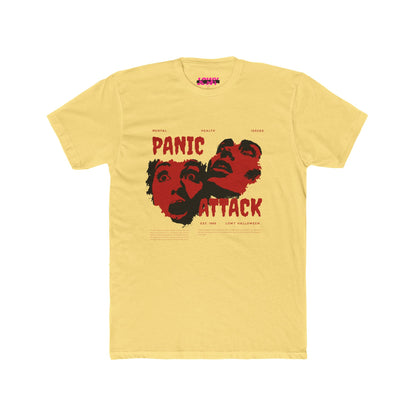 Unisex Cotton Crew Tee - Panic Attack