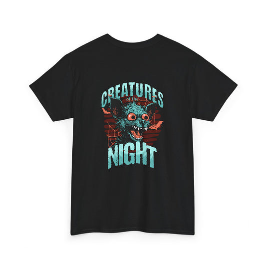 Unisex Heavy Cotton Tee - Night Creatures