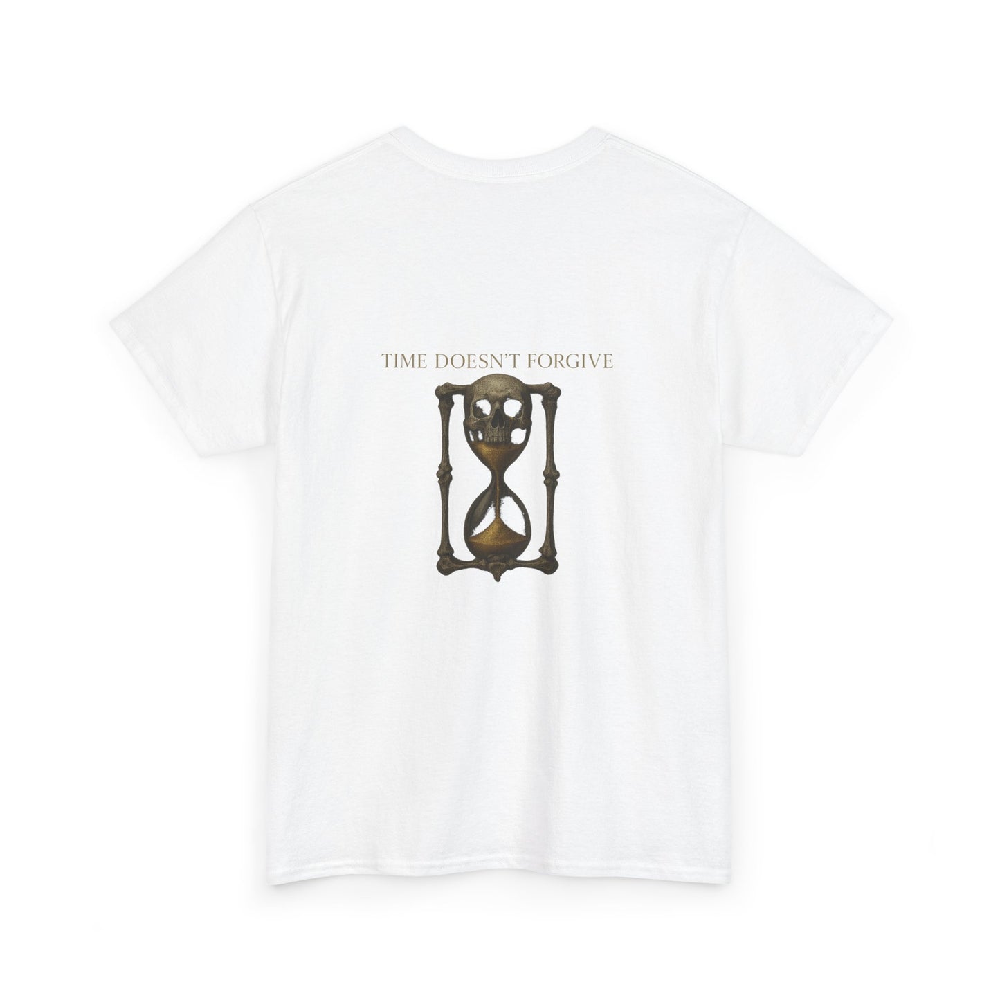 Time Doesn’t Forgive Tee – Unisex Heavy Cotton T-Shirt