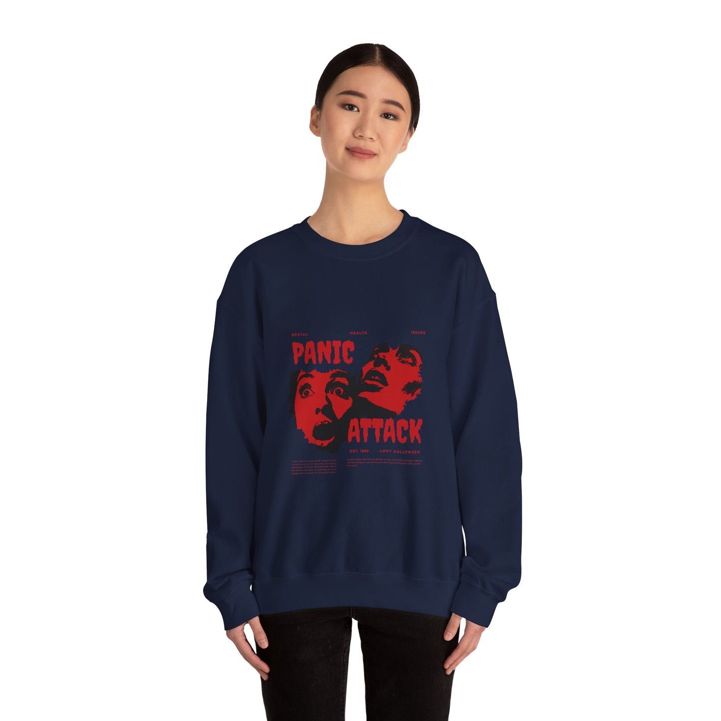Unisex Crewneck  Sweatshirt - Panic Attack