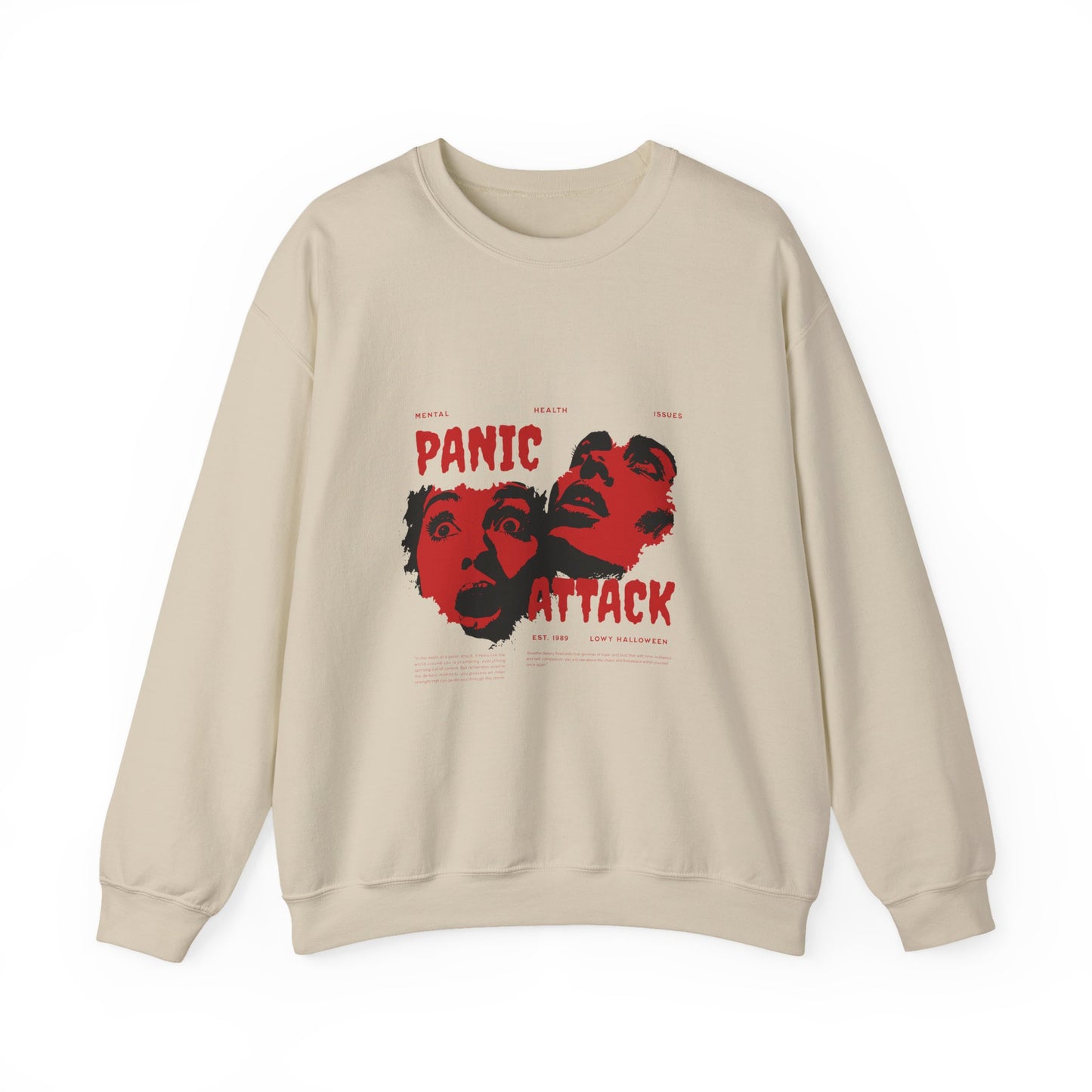 Unisex Crewneck  Sweatshirt - Panic Attack