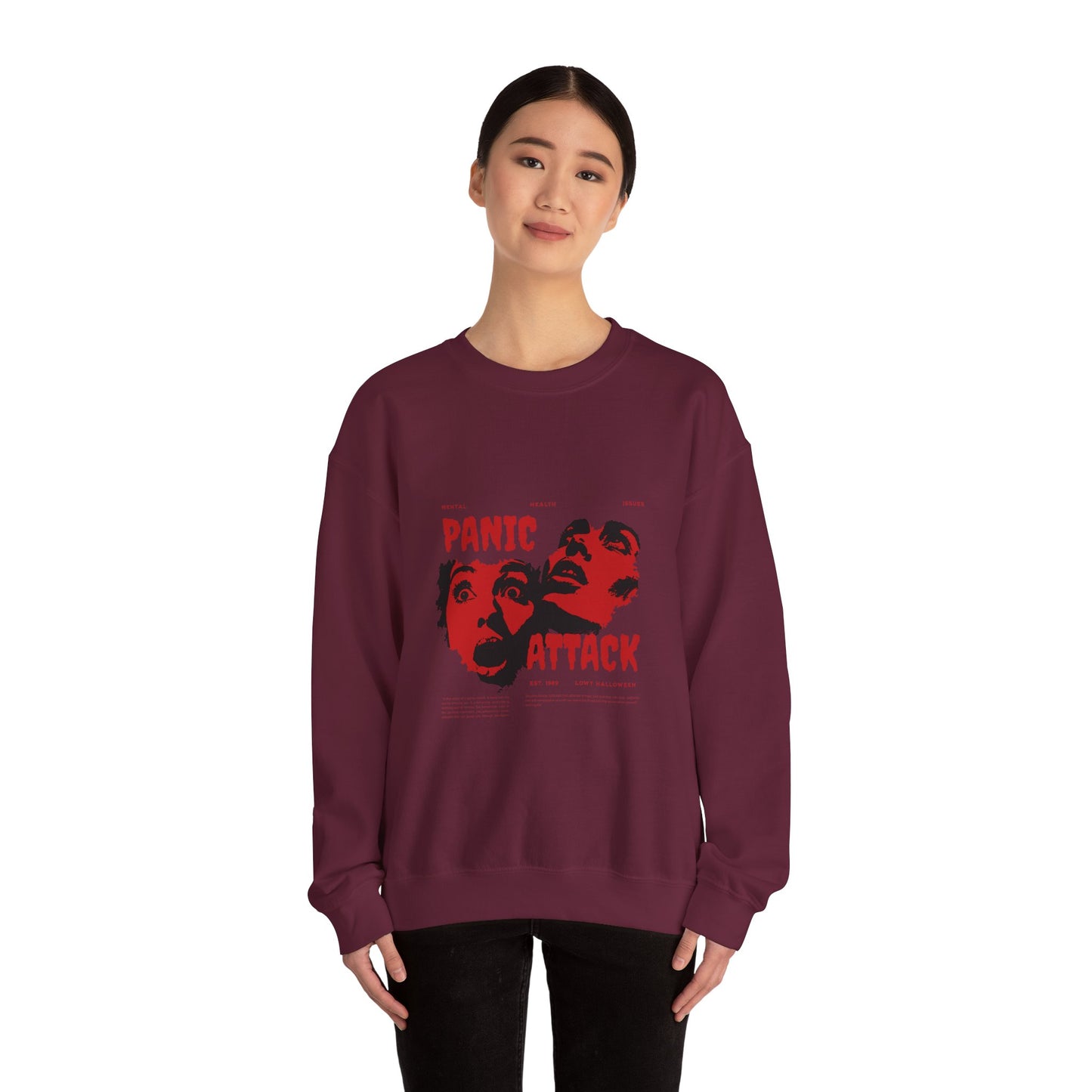 Unisex Crewneck  Sweatshirt - Panic Attack