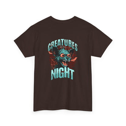 Unisex Heavy Cotton Tee - Night Creatures