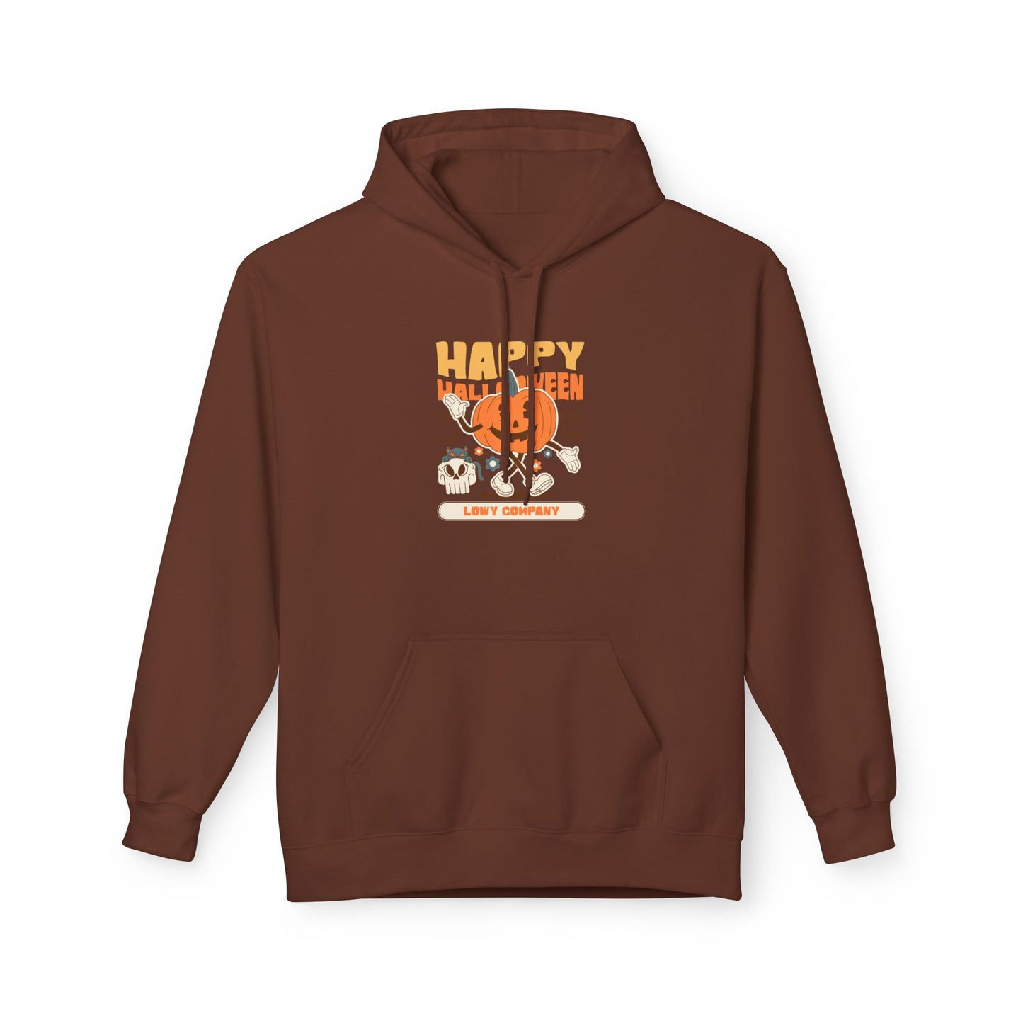 Unisex Fleece Hoodie - Happy Halloween