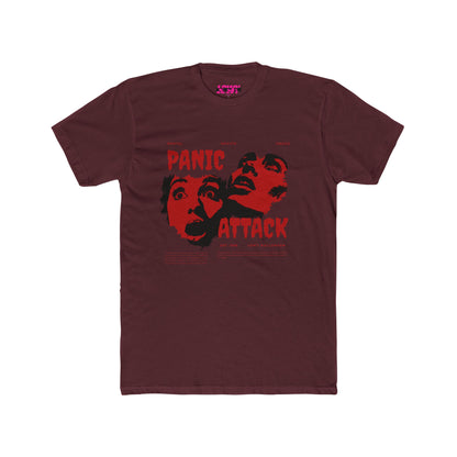 Unisex Cotton Crew Tee - Panic Attack